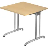 Hjh OFFICE PRO BELA 8 S - Ahorn 80 x 80