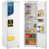 Heinner HF-BIM304NFINVE++, 304 l, No-Frost-System, 35 dB, E, Weiß