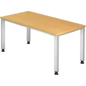 Hjh OFFICE PRO QUEO 16 S - Buche 160 x 80 höhenverstellbar