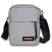 Eastpak Schultertasche "THE ONE", Damen, Gr. B/H/T: 16cm x 21cm x 6cm, grau, Textil, Taschen Schultertasche, Kleine Umhängetasche, Crossbody Bag mit mehreren Fächern