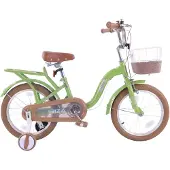 Buxibo - Kinderfahrrad für Mädchen - Ibiza - 12 Zoll - Grün