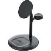 Green Cell MSST-GC-3IN1-B, Auto, 12 V, Kabelloses Aufladen, 1 m, Schwarz