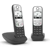 Gigaset Siemens Telefon A690DUO schwarz-silber