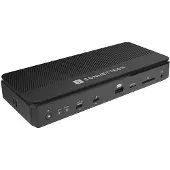 Sonnet Technologies Sonnet Echo 13 Thunderbolt 5 SSD Dock, Kabelgebunden, Thunderbolt 5, 140 W, 2500 Mbit/s, Schwarz, MicroSD (TransFlash), MicroSDHC, MicroSDXC, SD, SDHC, SDXC