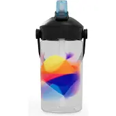 CamelBak Thrive Flip Straw Kids, Trinkflasche, 400 ml, Golden Hour