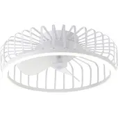Brilliant Deckenleuchte Capo LED-Deckenleuchte, Ventilator, Ø 48 cm, 4200 lm, dimmbar, CCT, weiß