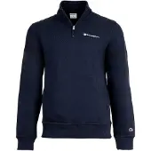 Champion Sweatshirt "Sweatshirt Heavy Soft Compact Fall Poly Fleece 310 Half Zip Sweatshirt", Herren, Gr. XXL, blau (dunkelblau), Sweatshirts Sweatshirt