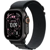 Apple Alpine Loop Armband für Watch | 44/45/46/49 mm - Größe M - Black / Black Titanium