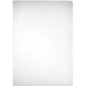 Herlitz Sichthülle, DIN A4, PP, transparent, 0,12 mm genarbt, seitlich und oben offen, mit Griffausstanzung