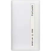 Tucano Power bank for laptop, 24000 mAh, Weiss