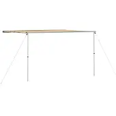 vidaXL Wohnwagen-Markise 3,6x3x2,15 m Beige