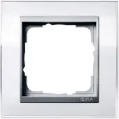 Gira 0211726 - Aluminium - Weiß