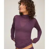 Hunkemoller Pyjama "super soft Turtleneck shirt with Cashmere"