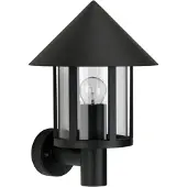 Albert Wano Höhe 37 cm schwarz 1-flammig zylinderförmig
