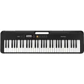 Casio CT S200 Tragbares Keyboard im Paket mit Zubehör Schwarz