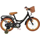 Volare Ashley Kinderfahrrad - Mädchen - 16 Zoll - Schwarz