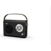 Silva Mono 1966 BT schwarz tragbares Retro-Radio mit 1500mAh Akku