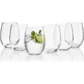 MÄSER Gläser-Set "Il Premio", bunt (transparent), 6, Trinkgefäße, Gläser-Set