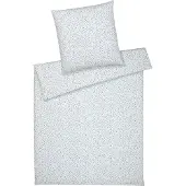 Elegante Soft-Flanell-Bettwäsche-Garnitur Preppy Farbe Aqua-Grün Größe 155x220+80x80