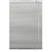 Gardinia Jalousie "Aluminium-Jalousie zum Klemmen" Gr. 33, silber (silberfarben), B:90cm H:220cm, Jalousien, Jalousie, Bestseller mit über 900 4,5-Sterne-Bewertungen, mit Klemmhalter, Topseller