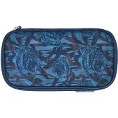 Herlitz beatBox Camo Tiger, Weiches Federmäppchen, Polyester, Blau, Dunkelblau, Muster, Reißverschluss, Erwachsene/Kinder