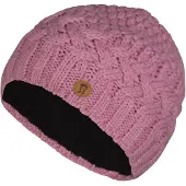 TROLLKIDS Strickmütze "GIRLS RAULAND CAP", Mädchen, Gr. 2 (48/52), pink dawn, Obermaterial: 50% Polyacryl, 50% Polyester. Futter: 100% Polyester, Mützen Strickmütze, mit Zopf- und Perlstrickmuster