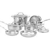 Cuisinart 7711G, Gemischtes Set, Metallisch, Edelstahl, Glas, 1,4 l, 2,4 l