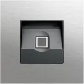Gira 5551920, Fingerabdruck-Modul, Schwarz, Grau, , Glas, Wand, IP54