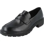 Ecco Metropole Vienna Damen Loafer schwarz Glattleder - Größe: 38