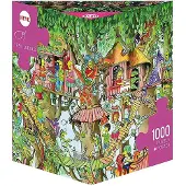 Heye Puzzle Tree Lodges, 1000 Teile, 1000 Stück(e), Kunst