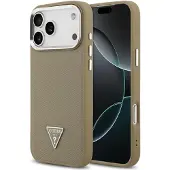 GUESS Genarbte Magsafe-hülle Mit Dreieckslogo Für Iphone 17 Pro Max