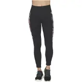 SKECHERS Ultraviolet High Waisted Full Length Legging WLG249-BKPR, Leggins, Damen, Schwarz, Größe: L