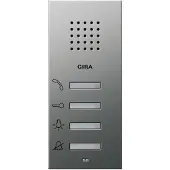 Gira 1250600 Wohnungsstation AP System 55 Edelstahl