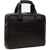 The Chesterfield Brand Manhattan Laptoptasche 15-15.6 Zoll - Echtes Leder - Schwarz