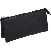 Clairefontaine 3329680084900, Weiches Federmäppchen, Polyester, Schwarz, Einfarbig, 220 mm, 100 mm