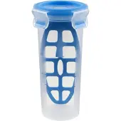 EMSA CLIP & CLOSE FRISCHHALTEDOSE RUND, Karaffe, Rund, 0,5 l, Transparent, Polypropylen (PP), Thermoplastisches Elastomer (TPE), Deutschland