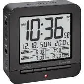 TFA-Dostmann Digitaler Funkwecker mit Temperatur und 4 Weckzeiten 60.2536.01