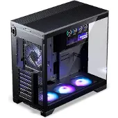 Phanteks XT V5 LCD PC-Gehäuse, Midi-Tower, ATX, 7-Zoll-LCD, Tempered Glass - schwarz
