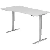 Hjh OFFICE PRO XDSM 18 S - Weiß 180 x 100 elektrisch höhenverstellbar
