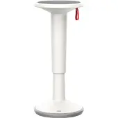 Interstuhl Sitz-/Stehhilfe StandUP, inkl. Tragerinne, höhenverstellbar, B 330 x H 590 - 845 mm, Kunststoff, grauweiß