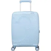 American Tourister Mickey Magic Spinner Koffer 37-44L, Pastel Blue