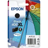Epson Sglpack BK 406XL Umbrella DURABrite Ultr Schwarz (C13T17H14010)