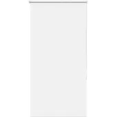 vidaXL Verdunkelungsrollo Weiß 70x130cm Stoffbreite 65,7 cm Polyester