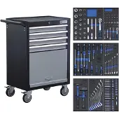 Bgs 4086 Werkstattwagen "Azubi" mit 151 Werkzeugen