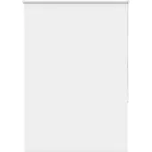 vidaXL Verdunkelungsrollo Weiß 110x175 cm Stoffbreite 105,7 cm
