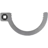 Ks Tools 150.3122, Einzelner Artikel, Steckdosenadapter, Chrom-Vanadium-Stahl, 245 g, 1 Stück(e)