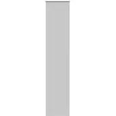 vidaXL Verdunkelungsrollo Hellgrau 60x210 cm Stoffbreite 55,7 cm