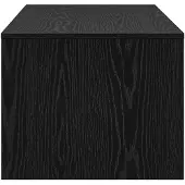 vidaXL Couchtisch Schwarz Eichen-Optik 100 x 50 x 40 cm Holzwerkstoff
