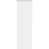 vidaXL Verdunkelungsrollo Weiß 85x210cm Stoffbreite 80,7 cm Polyester