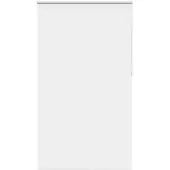 vidaXL Verdunkelungsrollo Weiß 140x210 cm Stoffbreite 136,6 cm